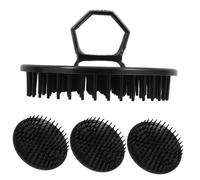 VICASKY Set di 4 spazzole per massaggio del cuoio capelluto, per un massaggio delicato del cuoio capelluto e un esfoliante efficace per tipi di capelli e esigenze di cura