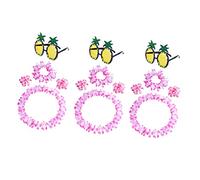 VICASKY Set di decorazioni hawaiane per feste in spiaggia tropicali