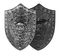 VICASKY Set di Scudo E Spada da Cavaliere: 2 Pezzi di Armatura Medievale per Bambini, Accessori per Costume - Giocattolo Romano Realistico per Bambini E Bambine, Halloween, Cosplay, Feste E Giochi di