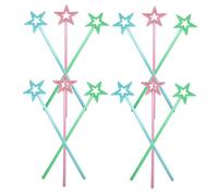 VICASKY Set di stelle da 12 pezzi, per ragazze, in plastica, per principesse e decorazioni