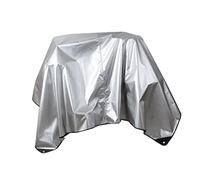 VICASKY Set di tamburi anello plancia aria adesivo sportivo sospensione campana caso, cavigliera sportiva patch mosche pegboard - gancio esterno bacchetta porta tamburo rivestito in argento tessuto