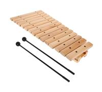 VICASKY Set di xilofono in legno con bacchette giocattolo musicale per bambini Montessori strumento di apprendimento