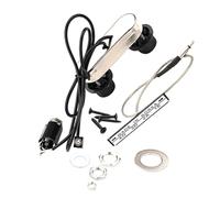 VICASKY Set Pickup per Violino con Manopola Volume e Controllo Tono, Pickup Piezoelettrico Plug-and-play con Spina Rotonda, Accessorio per Parti Violino Resistente All’usura