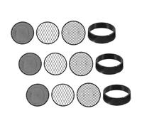 VICASKY Setaccio da Giardinaggio in Plastica con Rete Intercambiabile, Set da 3 Pezzi Portatile per Terreno Bonsai, Compost, Sabbia e Rocce, Attrezzo Manuale per Cura Orto e Giardino