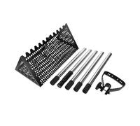 VICASKY Setaccio Per Sabbia Da Spiaggia: Setaccio Multifunzionale in Acciaio Al Carbonio Per Sabbia Da Spiaggia - Paletta Portatile Per La Raccolta Di Conchiglie E Conchiglie Per La