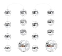 VICASKY Sfere da Discoteca Specchio Sospese in Decorazioni per Feste Riflettenti Accessori per Ktv da Ballo Bar e Casa