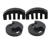 VICASKY Smorzatore Di Violino In Gomma Dimensioni Pieno Accessori Nero Per Strumenti A Corda Per Praticare Il Violino