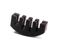 VICASKY Sordina Per Violino in Gomma Nera B24, Smorzatore Per Violino Per Esercizi Silenziosi, Rivestimento Protettivo Anti-graffio, Montaggio Rapido Sul Ponticello, Accessorio Per Strumenti Ad Archi