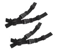 VICASKY Spallacci per Zaino Clip 4 Pezzi e Fibbia Toracica Regolabile, Cinghie Elastiche per Attrezzatura da Trekking e Campeggio, Cinghia di Compressione per Sacchi a Pelo Inclusa