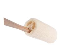VICASKY Spazzola Bagno Esfoliante Legno con Lungo Naturale e per Liscia e Morbida Adatta per e Pelli Secche Luffa Si Quando Bagno
