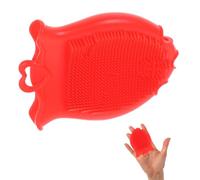 VICASKY Spazzola da Bagno in Silicone, Massaggiatore per Capelluto Morbido, Spazzola Shampoo per Relax e Pulizia Durante Bagnetto