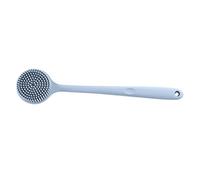 VICASKY Spazzola doccia in silicone con spazzola lunga per la schiena per esfoliazione delicata, igienica e comoda per i tipi di pelle per la cura del corpo a casa