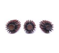 VICASKY Spazzola Per Con Setole Naturali e Nylon Pettini Rotondi Per Asciugatura e Styling Impugnatura in Legno Ergonomico Adatto Per Capelli Lunghi Corti Lisci o