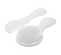 VICASKY Spazzola per neonati, 2 in 1, spazzola per capelli e pettine, setole morbide, spazzola per il massaggio del cuoio capelluto, pettine per bambini con materiali sicuri