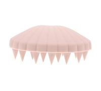 VICASKY Spazzola per shampoo e per la rimozione del cuoio capelluto, spazzola per shampoo, anti forfora, per lavare i capelli, in silicone, shampoo per il corpo, gel di silice rosa