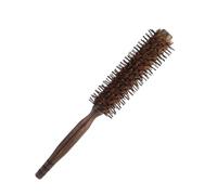 VICASKY Spazzola Rotonda Setole Di Cinghiale Pettine in Legno Massello Per Styling Capelli Bagnati e Asciutti Rullo Per Massaggio Capelluto