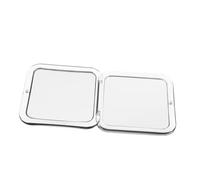 VICASKY Specchietto Pieghevole Compatto Ingrandimento con Copertura Protettiva Portatile Tascabile per e Viaggio Design Ultra e Resistente Graffi