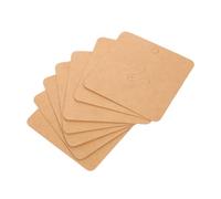 VICASKY Spilla Di Cartone Carte Espositore Gioielli Affilabile Forno A Microonde Copertura Della Cavo Orecchini In Vendita Di Gioielli Carta Marrone Chiaro, Carta, Senza Gemstone