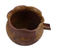 VICASKY Sputacchiera in Ceramica Sputacchiera per Fontana Design Forma di Pesce Canale di Scarico per Flusso Piccola Fontana in Ceramica per Giardino Patio o Cortile