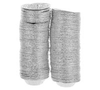 VICASKY Stampi per Crostate Rotondi in Alluminio 200 Pezzi, Pirottini per Muffin e Budino, Contenitori da Forno Monoporzione per Feste e Uso Domestico