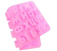 VICASKY Stampo in Silicone per Dolci Lettere Russe Alfabeto per Fondente e Cioccolato Accessorio Fai da Te per Decorazioni Dessert Facile da Sformare per Uso Domestico e Pasticceria