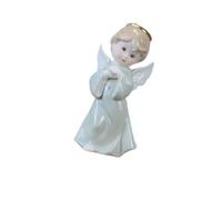 VICASKY Statuetta Angioletti Ceramica Verde Chiaro per Tavolo Casa