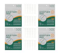 VICASKY Strisce Nasali Trasparenti Autoadesive in Silicone per Rimodellare e Restringere Naso, Cerotti Elastici a Forma di Manubrio per Contorno Nasale, Comfort Traspirante per