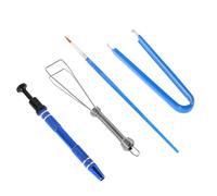 VICASKY Strumenti Estrattori Chip Ic in Metallo Pinza Grabber Compatta per Componenti Elettronici Afferra Viti e Condensatori con Precisione per Elettronica Fai da Te
