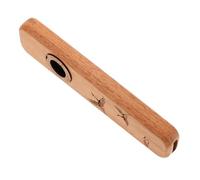 VICASKY Strumento musicale Kazoo in legno per spettacoli professionali durevole e facile da imparare per feste ed eventi musicali realizzato in legno di noce nero