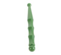 VICASKY Strumento per massaggi in bambù, per riflessologia, punto di agopressione, massaggiatore manuale per agopressione Gua Sha Jade
