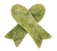 VICASKY Strumento per Massaggio Viso e Massaggiatore la Schiena Gua Sha, Piastra Naturale a Forma di Pesce, Set 2 Pezzi per Massaggio Rilassante e Stimolazione Circolatoria