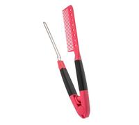 VICASKY Strumento per raddrizzare i capelli per pettine pieghevole da parrucchiere con materiale per capelli lisci, stile semplice per acconciature naturali
