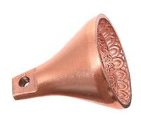 VICASKY Stupa Stampo in ghisa per buddismo per mulini da preghiera Compatti per principianti e praticanti, eleganti piccole sculture in argilla oro rosa