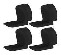 VICASKY Supporti per Pollice per Clarinetto in Silicone Nero 4 Pezzi, Cuscinetti per Pollice, Riduce Fastidio e Protegge Durante l'Uso dello Strumento