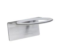 VICASKY Supporto Asciugacapelli da Parete in Acciaio 304 Staffa Solida e Robusta per Bagno Montaggio Facile e Salvaspazio Porta Phon Murale Resistente e Leggero