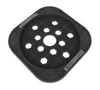 VICASKY Supporto Bombola Gas Rotondo con Ruote Base Resistente per Cucina Vassoio Portabombola Mobile per Serbatoio Gas