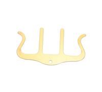 VICASKY Supporto laterale in metallo per spartiti e libri con clip per spartiti per pianoforte e pagine di libro di cucina, soluzione pratica per leggere e scorrere facilmente