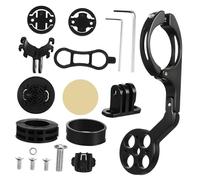 VICASKY Supporto Manubrio Bicicletta in Supporto per Ciclocomputer con Angolo Montaggio Frontale Stabile per Accessori