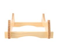 VICASKY Supporto per botte di rovere in legno naturale, supporto dispenser bevande, base stabile per barile da 5L e caraffa d'acqua, per casa e piano cucina