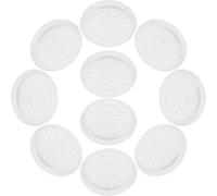 VICASKY Supporto per Colla per Ciglia Finte a Forma di Fiore in Pvc Bianco 100 Pezzi Supporto Ergonomico Stabile per Uso in Salone e Professionisti delle Extension