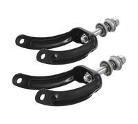 VICASKY Supporto per Forcella Ruota Anteriore in Acciaio Cuscinetto, Set 2 Pezzi per Sedia a Rotelle 7-8 Pollici, Accessorio di Ricambio per Ruote Girevoli, Miglioramento Colore Casuale