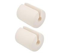 VICASKY Supporto per Porta di Sicurezza Beige in Nbr Antiscivolo per Ragazzo Ragazza, Fermaporta Protettivo per Casa, Protezione per Dita Chiusura Creativa, 2 Pezzi per Fessure Porte