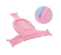 VICASKY Supporto Per Vasca Da Bagno Per Ragazzo Ragazza Cuscino Da Bagno in Rete Pulsanti Per Sicurezza Regolabile Per La Maggior Parte Delle Vasche Tessuto Delicato Per Proteggere Ragazzo