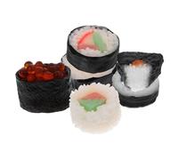 VICASKY Sushi finto altamente dettagliato per la decorazione educativa 6 pezzi Giapponese alla mostra