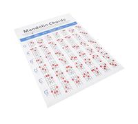 VICASKY Tabella Di Accordi Per Mandolino Per Principianti Poster Di Pratica Per Mandolino Guida Di Apprendimento Sicura e Durevole