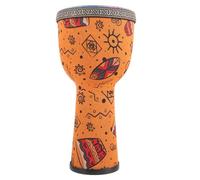 VICASKY Tamburo a mano Djembe per adulti e leggeri a percussione per principianti, decorazione colorata nel design subacqueo, ideale per lezioni di musica e tempo libero