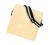 VICASKY Tamburo Cajon Portatile in China Ash Tracolla Resistente e Finiture Raffinate per Musica Professionale e Viaggio Stili multipli