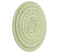 VICASKY Tappeto in miniatura Per Casa delle Bambole Stile Vintage Morbido Superficie Tessuto A Mano Per La Decorazione Pavimento Verde Per Scene Romantiche Nella Camera dei Bambini