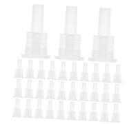 VICASKY Tappi Contagocce per Bottiglie Olio Essenziale 100 Pezzi 18-20 Mm Tappi Interni di Ricambio Resistenti Antiperdita per Dosaggio Preciso Uso Personale e Fai da Te