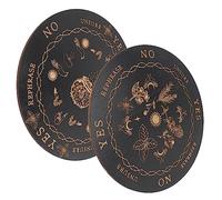 VICASKY Tavola da scrivania in legno divinazione quarzo cristallo pendolo Home Decor Wicca Altare Party Prop
